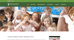 Desktop Screenshot of montessoriwestchristianschool.com